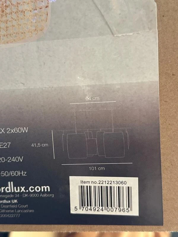 Lustre BALI Nordlux Novo – photo 6